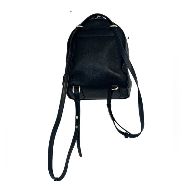 Michael Kors Small Black Leather Jessa Convertible Backpack/Crossbody - Picture 12 of 16